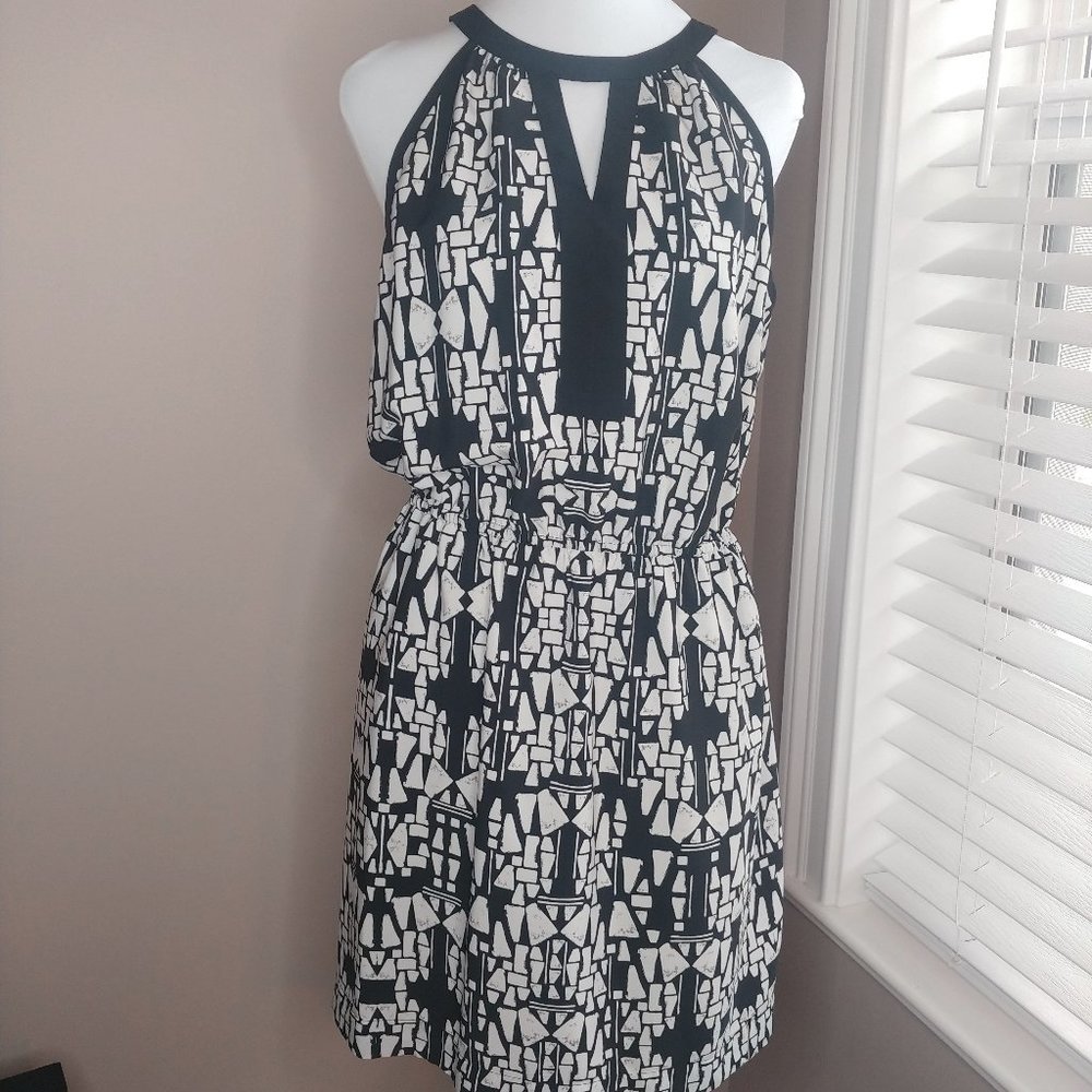 NWOT, Alfani, Size 10 Sleeveless Geometric Shapes Dress